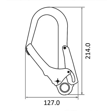 Kratos Steel Scaffold Hook