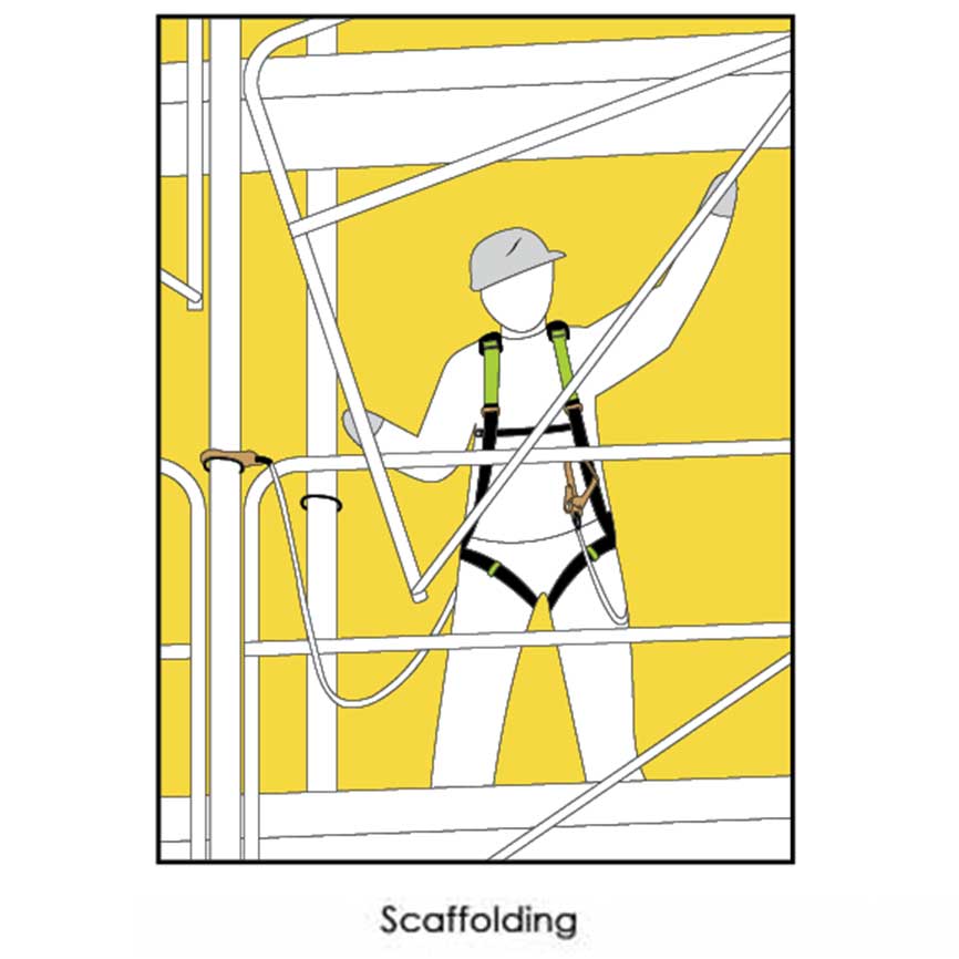 Kratos Scaffolder Safety Harness Kit