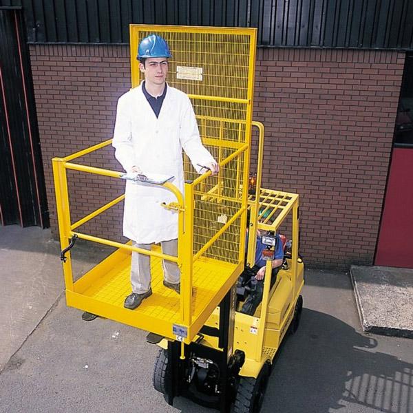 forklift safety cage course 1