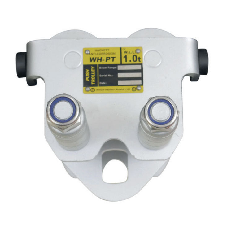 1 Ton William Hackett PT Push Trolley - Corrosion Protected