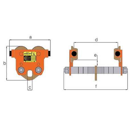 William Hackett PT Push Trolley - ATEX