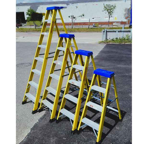a picture of the kensaw fibreglass ladders