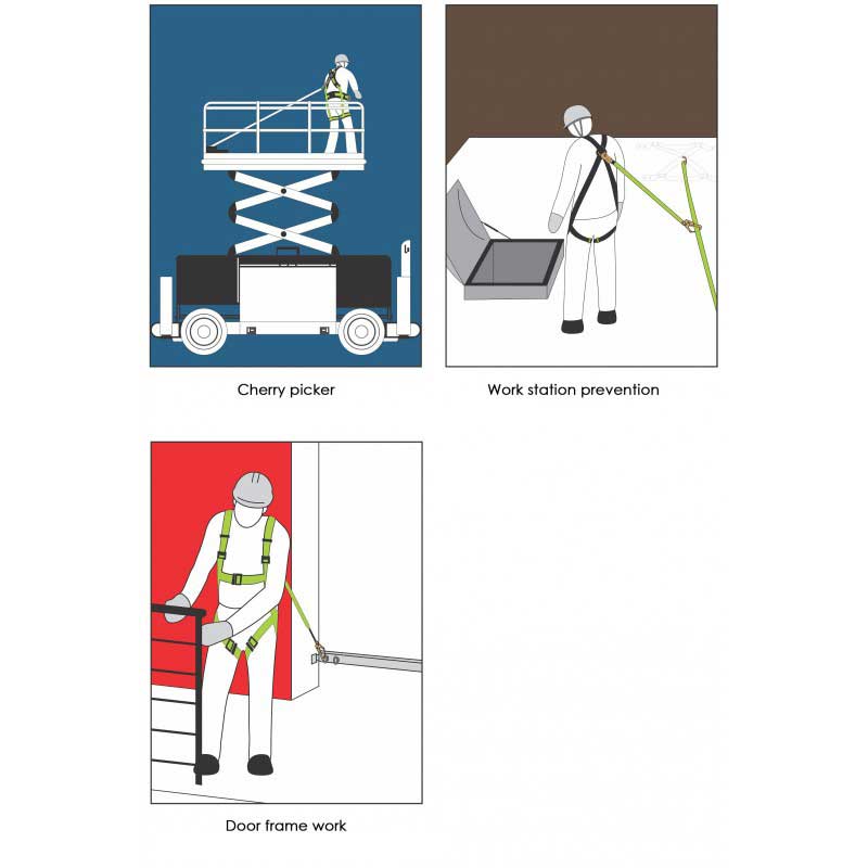 Kratos Body Harness with 1 Attachment Point