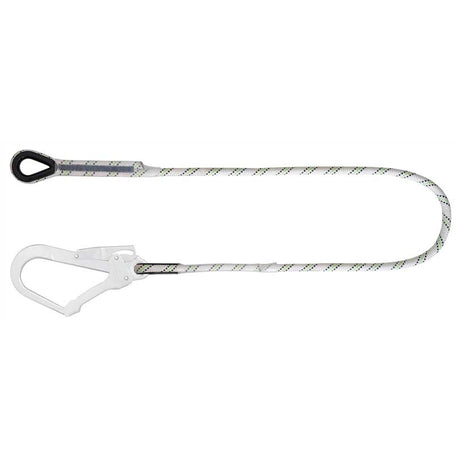 Kratos Restraint Kernmantle Rope Lanyard with Scoffold Hook