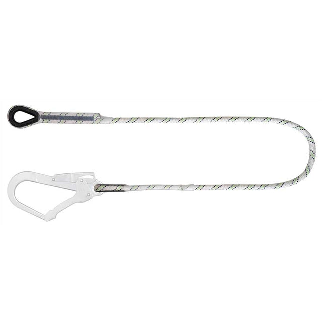Kratos Restraint Kernmantle Rope Lanyard with Scoffold Hook