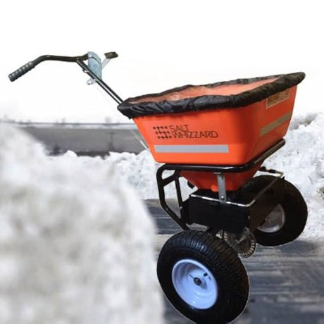 59kg 'Salt Whizzard' Pedestrian Salt, Seed, & Fertiliser Spreader