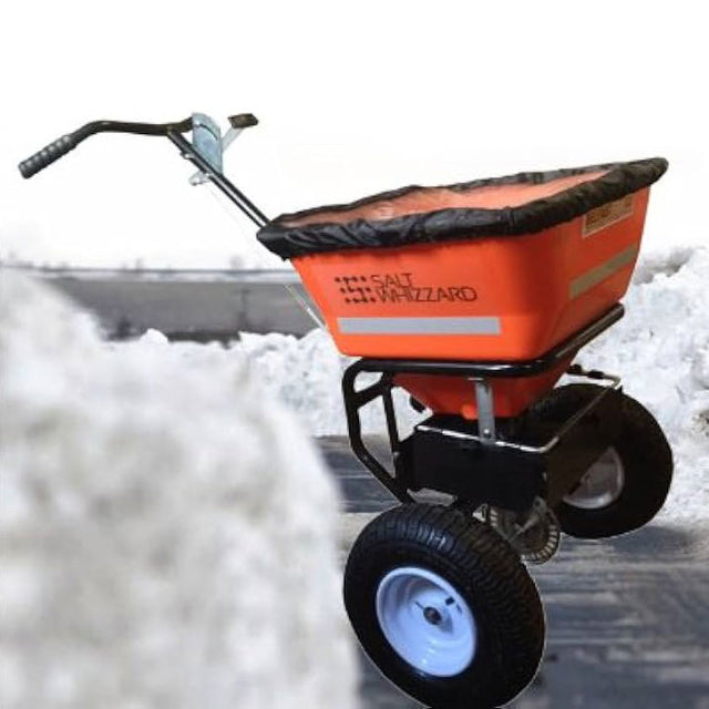 59kg 'Salt Whizzard' Pedestrian Salt, Seed, & Fertiliser Spreader
