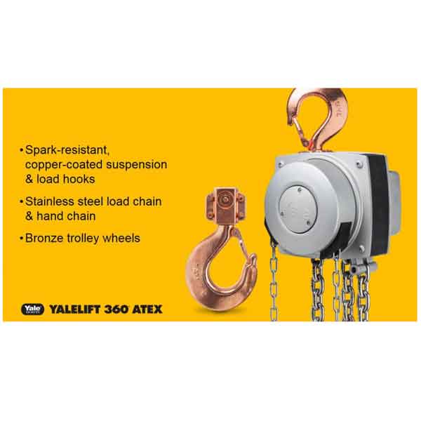 this is a yalelift 360 atex hoist