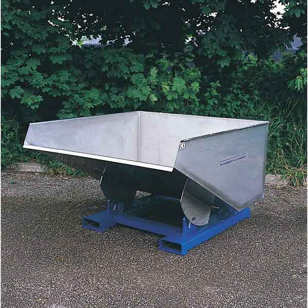 Forklift Tipping Skip - Galvanised