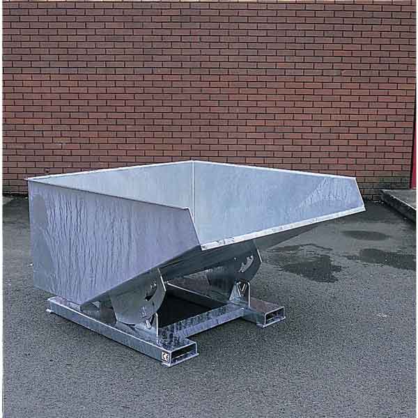 Forklift Tipping Skip - Galvanised