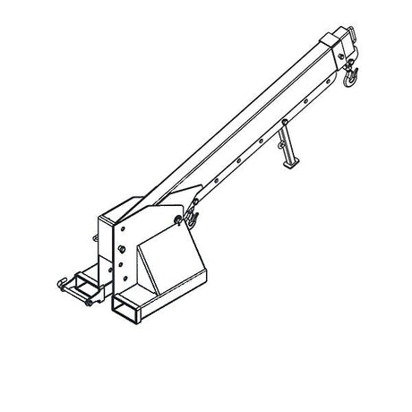 Eichinger® Forklift Telescopic Jib - Articulating