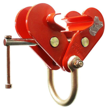 Tiger BCF Fixed Jaw Heavy Duty Beam Clamp with Shackle