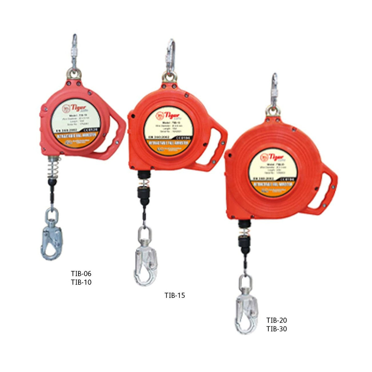 Tiger Fall Arrest Blocks - Wire - Nylon Case (4.8mm)