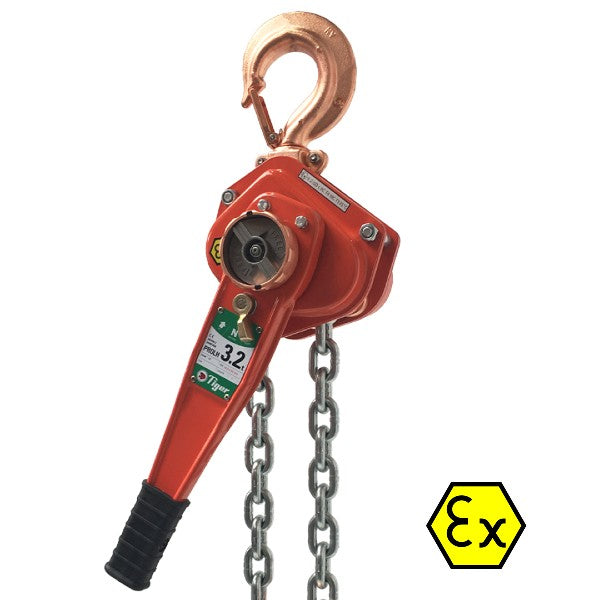 Tiger PROLH Lever Hoist - XLH Spark Resistant