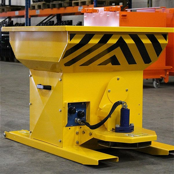 Fork Mounted Hydraulic Salt & Grit Spreader