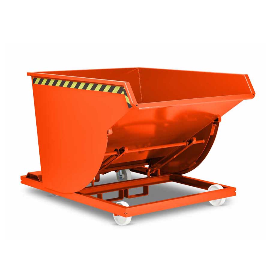 RR-Industrietechnik RSK- S Forklift Chip Tipping Skip
