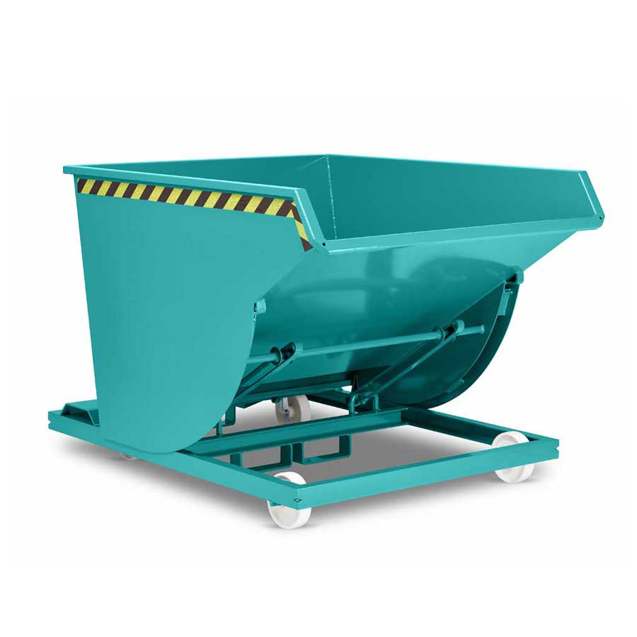 RR-Industrietechnik RSK- S Forklift Chip Tipping Skip