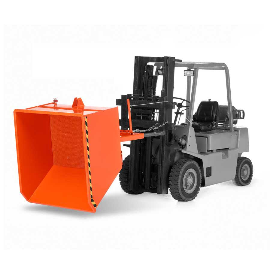 RR-Industrietechnik RUK- S Forklift Chip Tipping Skip