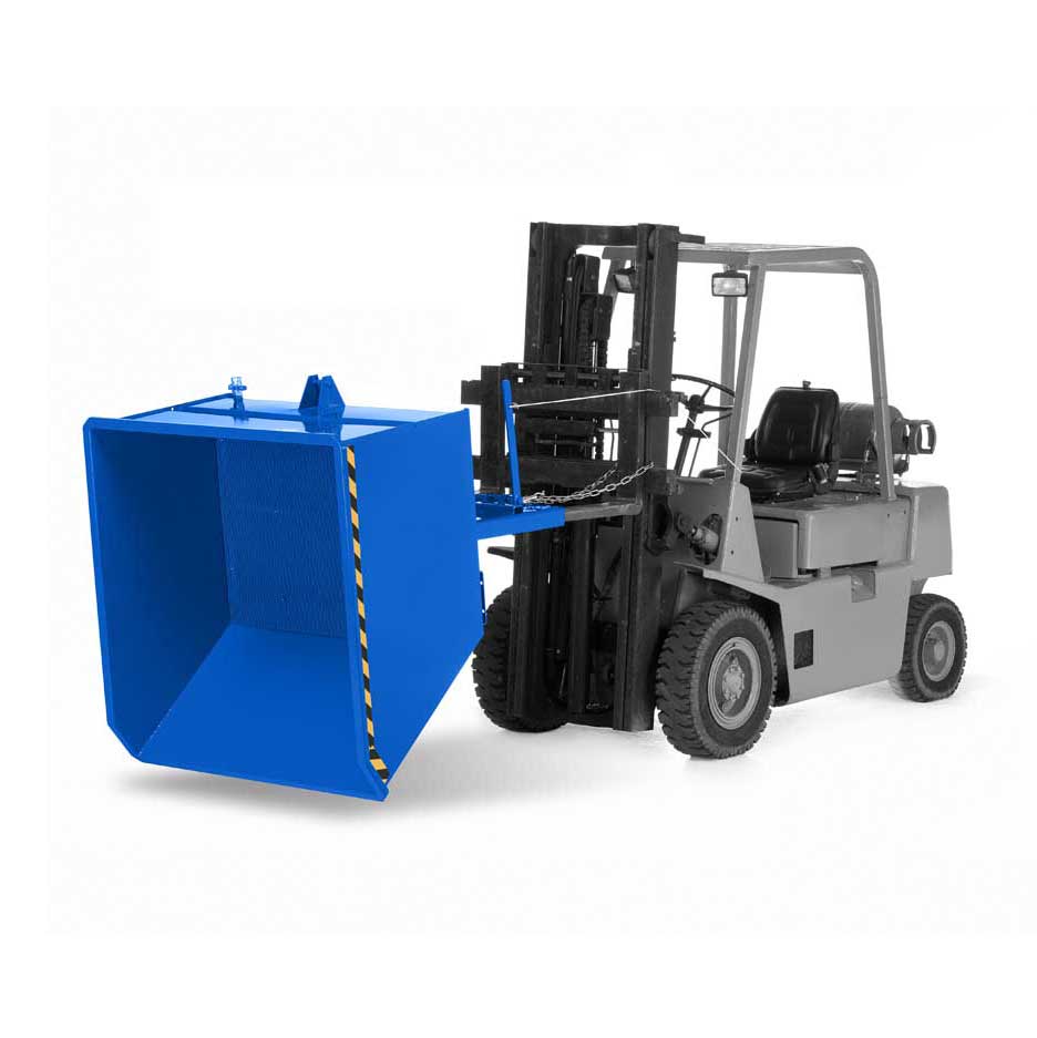 RR-Industrietechnik RUK- S Forklift Chip Tipping Skip