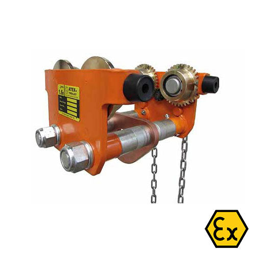 2 Ton William Hackett GT Geared Trolley - ATEX