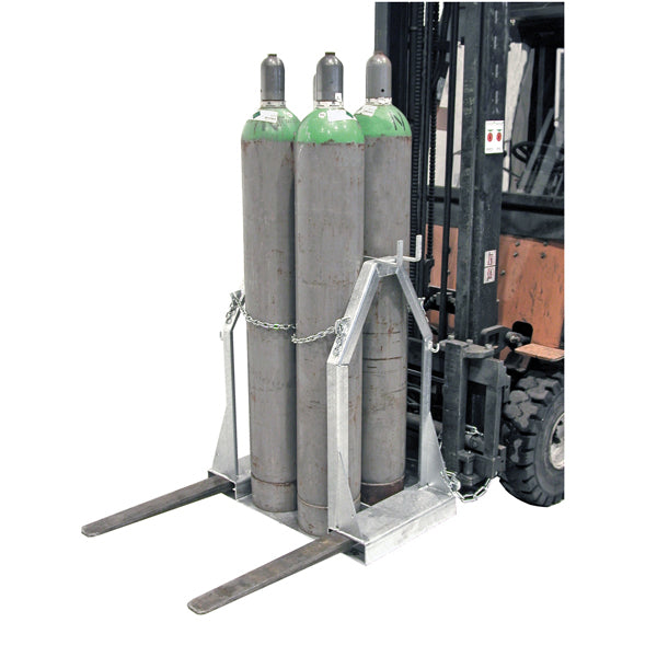 Bauer SFP Forklift Gas Bottle Pallet - Galvanised