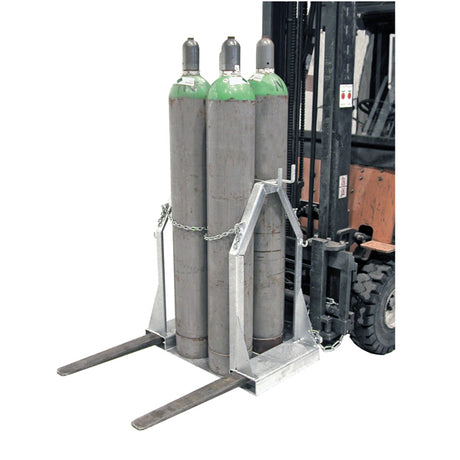 Bauer SFP Forklift Gas Bottle Pallet - Galvanised