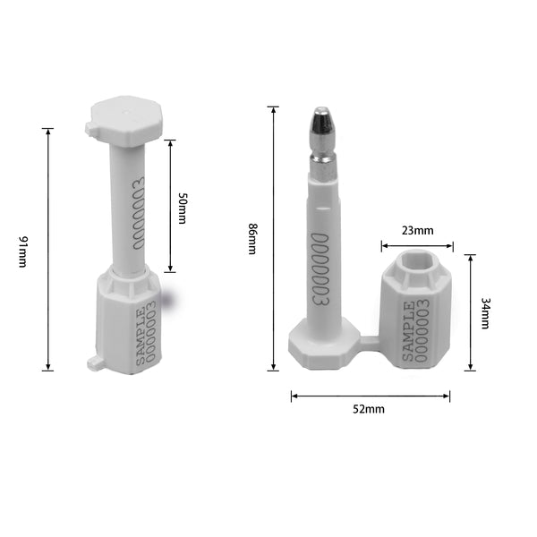 BS1 High Security Container Bolt Seals (x200)