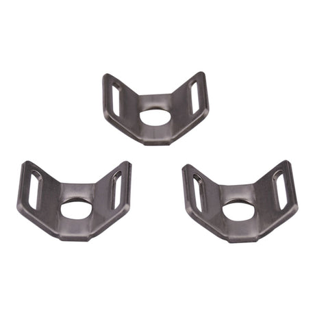 Stainless Steel Cable Tie Saddle Mounts (x100)