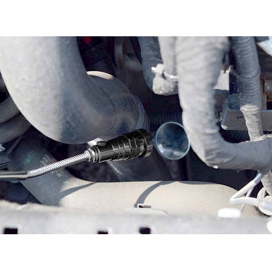 Eclipse Magnetic Telescopic Retrieval Tool with Torch and Mirror