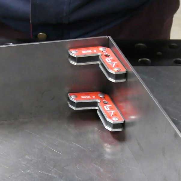 Eclipse Magnetic Welding Clamp - 90° Inside/Outside