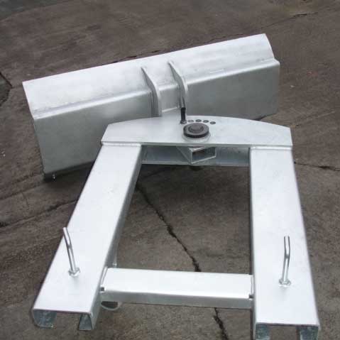 Fork Mounted Snow Plough - Adjustable