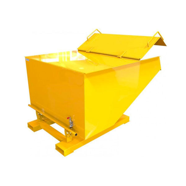 Forklift Tipping Skip - Lidded