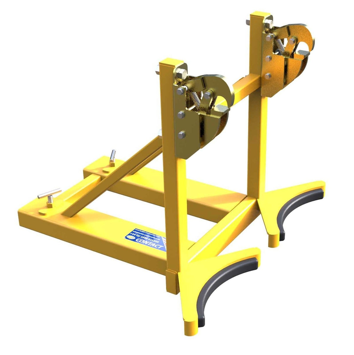 Forklift Rim Grip Twin Drum Grab