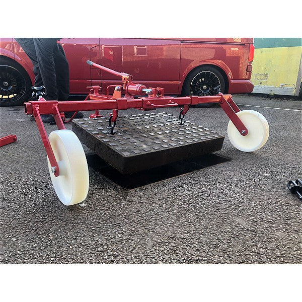 Hydraulic Manhole Cover Lifter with Spreader Bars
