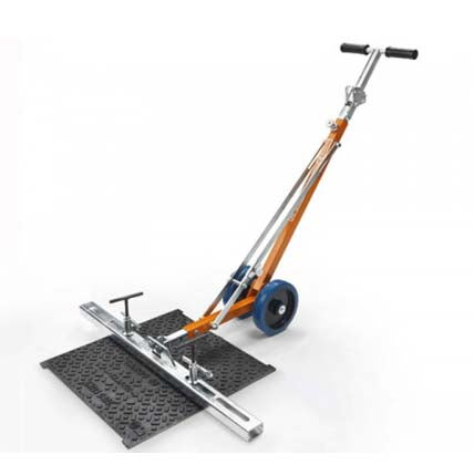 Italifters APS90 Folding Manhole Cover Lifter Lever with Wheels