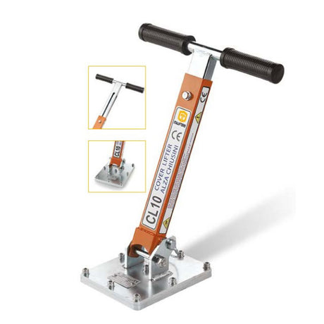 Italifters CL10 ATEX Manhole Cover Lifter with Telescopic Handle