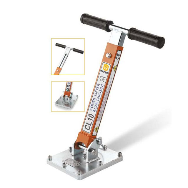 Italifters CL10 Manhole Cover Lifter with Telescopic Handle