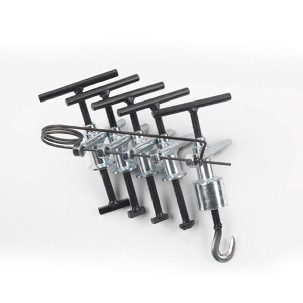 Italifters Clamps and Hooks for Manhole Cover Lifter - Set of 5
