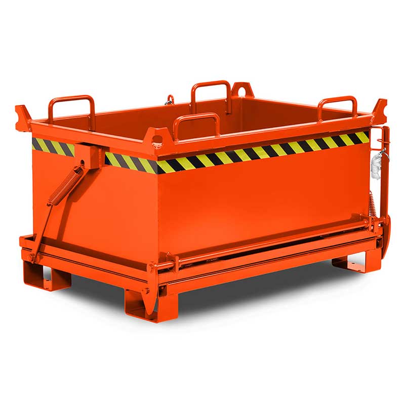 RR-Industrietechnik RBB Forklift Skip - Base-Emptying