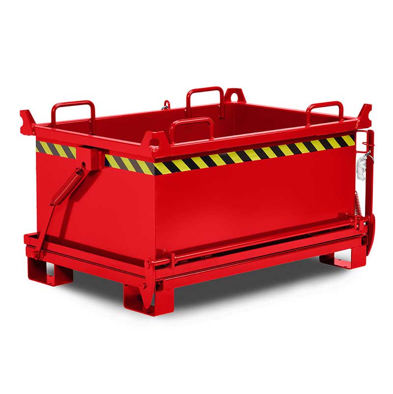 RR-Industrietechnik RBB Forklift Skip - Base-Emptying