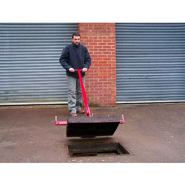 Pivot Lift Manhole Cover Lifter