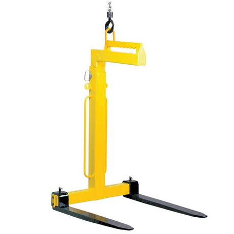 crane forks manual balance and self weight