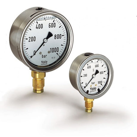 Hydraulic pressure gauges and adapters