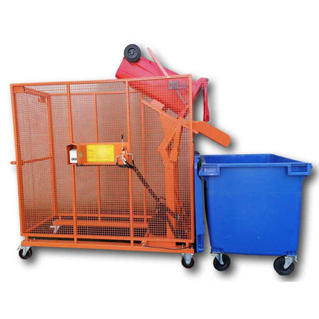 Hydraulic Wheelie Bin Tipper - 240 Litre