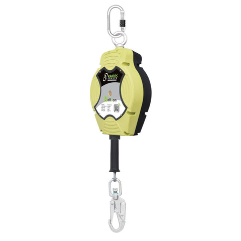 Q Rope Retractable Kratos ATEX 20m Wire Rope Retractable Fall Arrester | Lifting365
