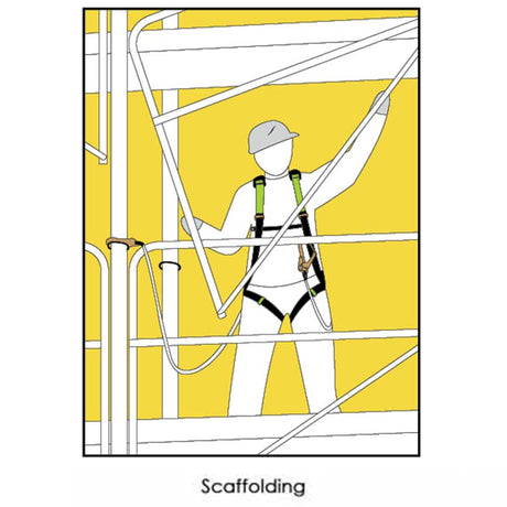 Kratos Scaffolder Safety Harness Kit