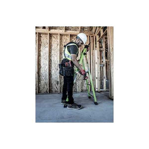 A picture of a carpenter using Little Giant MightyLite Step Ladder