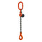 6.7 Ton Single Leg Chain Sling with Shortener and Self Locking-Hook