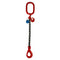 3.1 Ton Single Leg Chain Sling with Shortener and Self-Locking Hook
