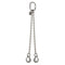 5.40 Ton Cromox Stainless Steel Double Leg Chain Sling with Sling Hooks